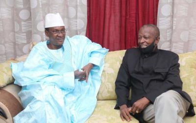 Rencontre entre le Dr Soumana SAKO et le nouveau Premier Ministre Dr. Choguel Kokala Maïga – BAMBARA